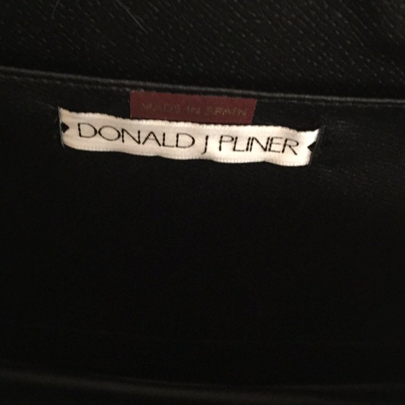 Donald Pilner real fur leather purse - Picture 5 of 9